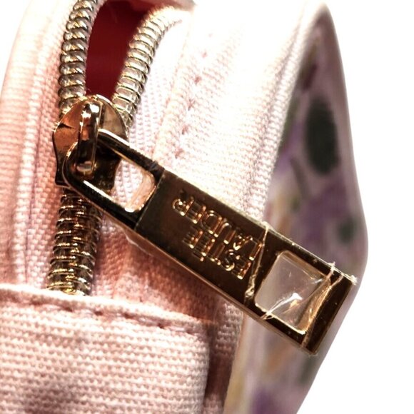 Estée Lauder travel bag Floral Pink Canvas Cosmetic Pouch fairy amba locke - Picture 3 of 5